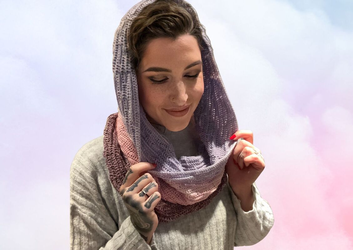 Häkelanleitung Loop "ZUCKERWATTE" - Bild 4