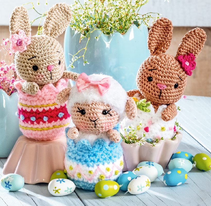 Hase und L&auml;mmchen h&auml;keln