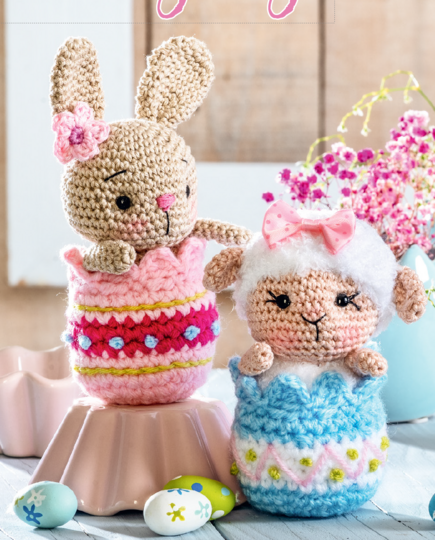 Hase und L&auml;mmchen h&auml;keln