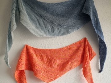 Paula & Paulinchen - gestricktes Tuch verschiedenen Größen - PDF Anleitung