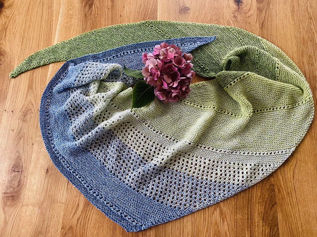 Paula &amp; Paulinchen - gestricktes Tuch verschiedenen Größen - PDF Anleitung