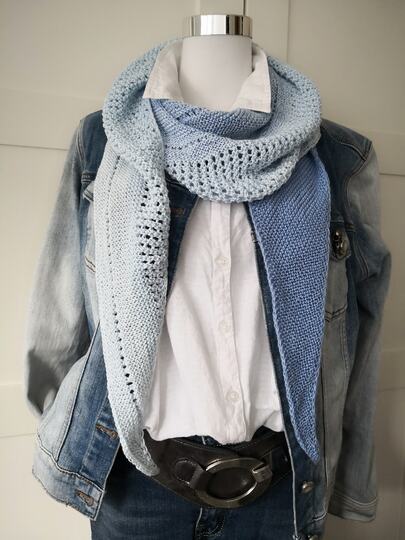 Paula & Paulinchen - gestricktes Tuch verschiedenen Größen - PDF Anleitung