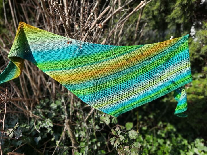 Paula & Paulinchen - gestricktes Tuch verschiedenen Größen - PDF Anleitung