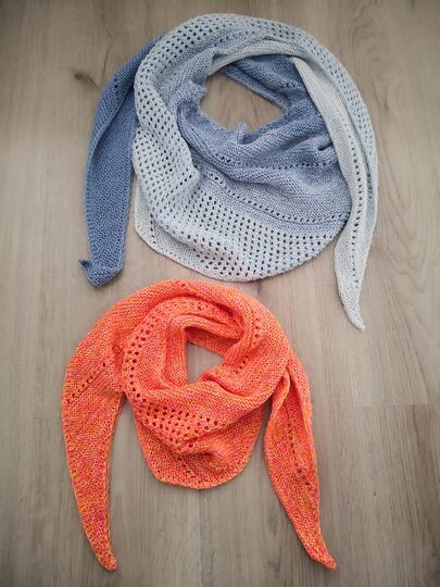 Paula & Paulinchen - gestricktes Tuch verschiedenen Größen - PDF Anleitung