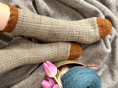 Ideal Standard Socks Basisanleitung für Anfänger im Sockenstricken