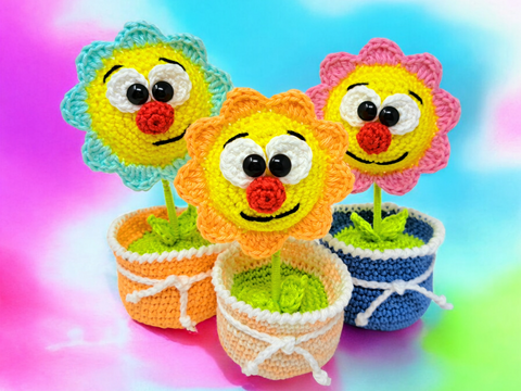 Blumenkinder - Häkelanleitung von Diana´s kleiner Häkelshop