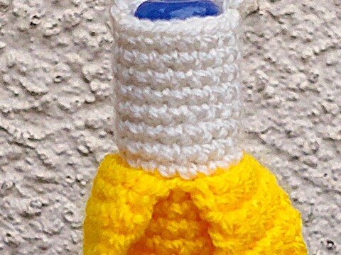 Häkelanleitung für einen Lippenpflegehalter Banane