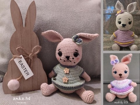 Häkelanleitung "Häschen Daisy"