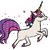 Plot file, sweet Unicorn with stars - only digital file