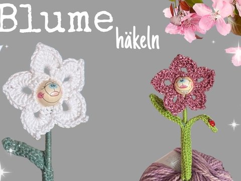 Blume häkeln