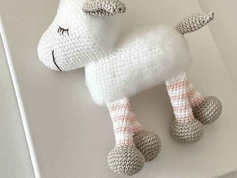 Häkelanleitung Amigurumi Schaf Wolke
