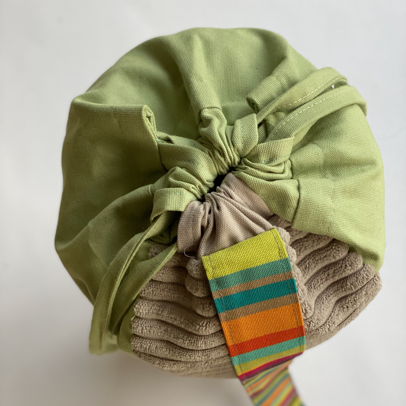 Yogatasche nähen ohne Reißverschluss, Schnittmuster + Foto-Nähanleitung - Bild 9