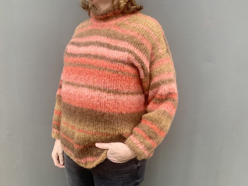 Strickanleitung Pullover Kiana Größe 36 – 48