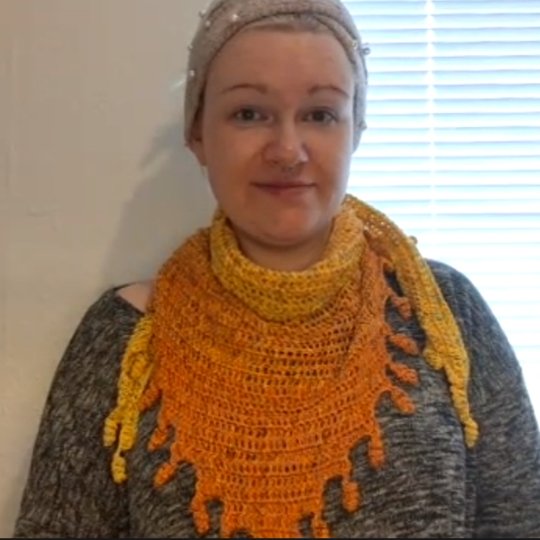 Häkelanleitung TUCH " für ANFÄNGER"