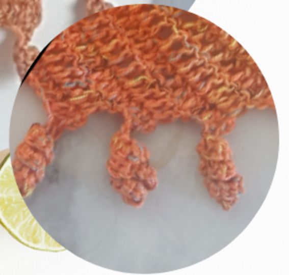 Häkelanleitung TUCH " für ANFÄNGER"