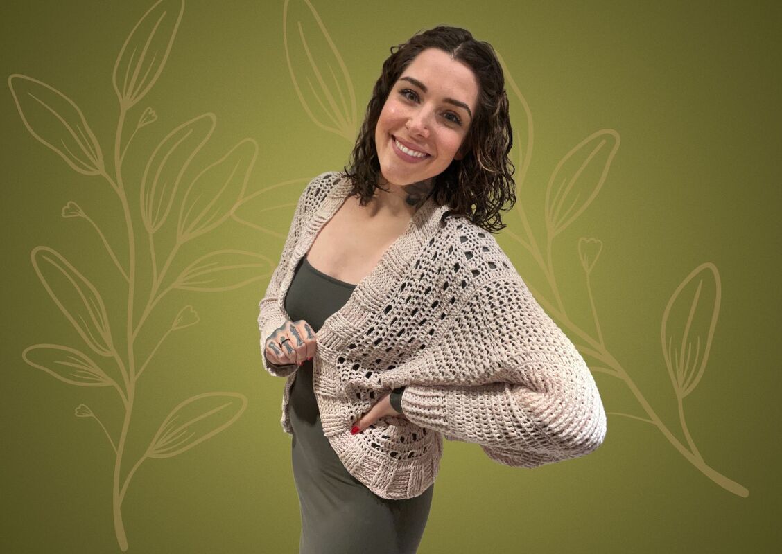 Häkelanleitung Cardigan - Jacke "SOFT ROSE" - Bild 9
