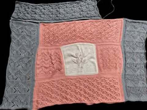 9 1/2 Monats-KAL Decke "Ajour d'amour"