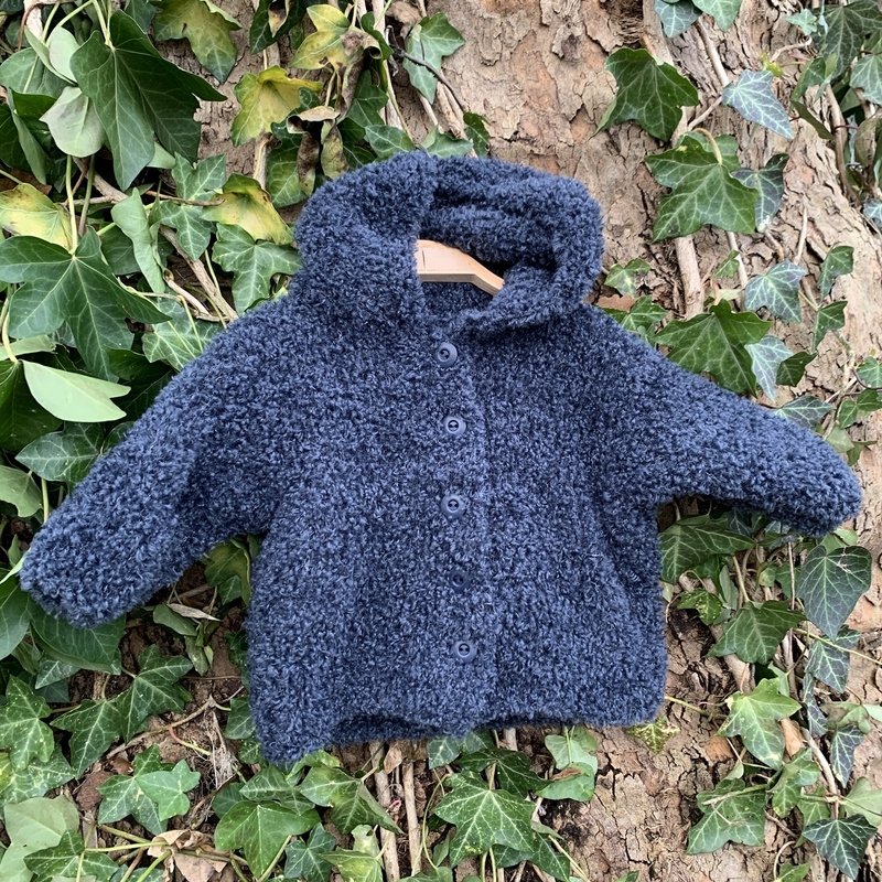 Strickanleitung Teddy-Kinderjacke Abby Gr. 68 - 98 - Bild 4