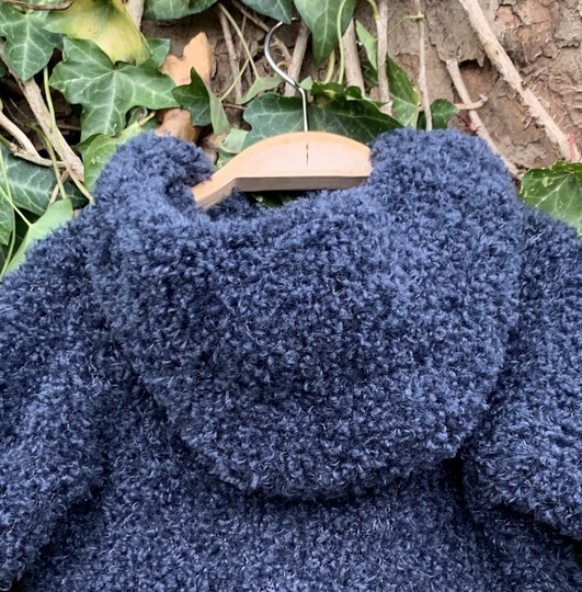 Strickanleitung Teddy-Kinderjacke Abby Gr. 68 - 98