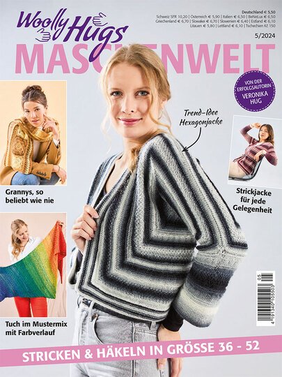 SCHULTERTUCH PRADY, gehäkelt