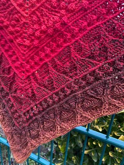 Häkelanleitung Dreieckstuch "Aiolos"