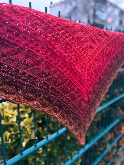 Häkelanleitung Dreieckstuch "Aiolos"