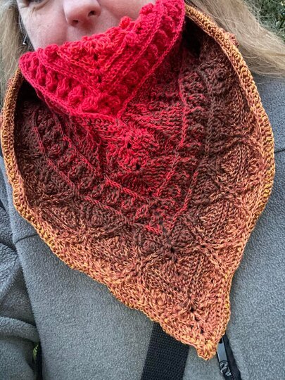 Häkelanleitung Dreieckstuch "Aiolos"