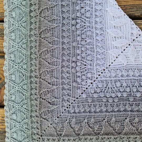 Häkelanleitung Dreieckstuch "Aiolos"