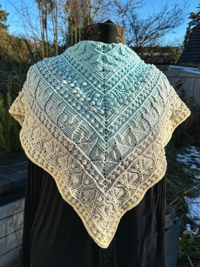 Häkelanleitung Dreieckstuch "Aiolos"