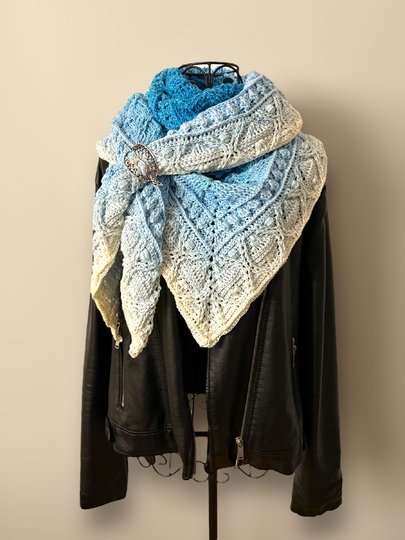 Häkelanleitung Dreieckstuch "Aiolos"