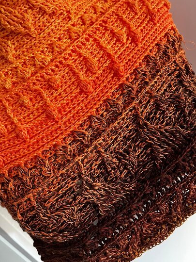 Häkelanleitung Dreieckstuch "Aiolos"