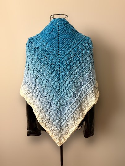 Häkelanleitung Dreieckstuch "Aiolos"