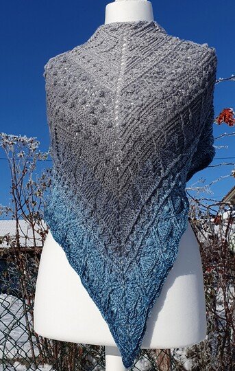 Häkelanleitung Dreieckstuch "Aiolos"