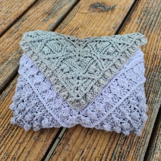 Häkelanleitung Dreieckstuch "Aiolos"