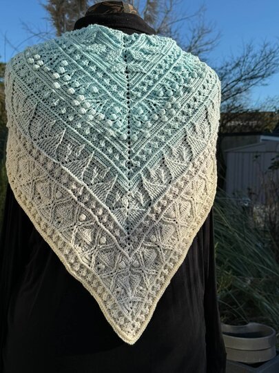 Häkelanleitung Dreieckstuch "Aiolos"