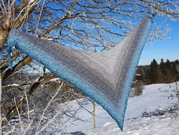 Häkelanleitung Dreieckstuch "Aiolos"