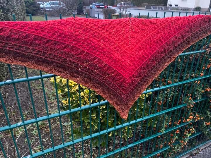 Häkelanleitung Dreieckstuch "Aiolos"