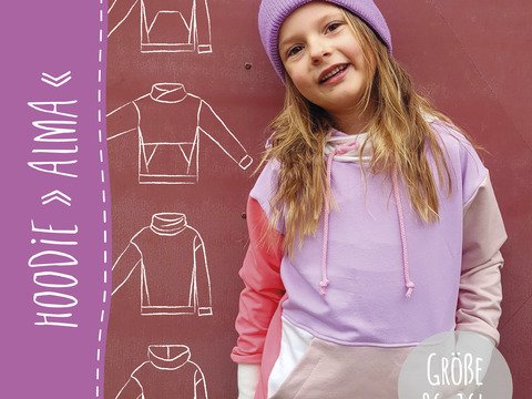 HOODIE "ALMA" - Schnittmuster und Anleitung