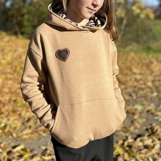 HOODIE "ALMA" | Nähanleitung und Schnittmuster | Gr. 86-164 | 2 WEITEN