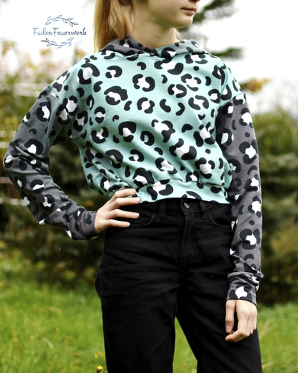 HOODIE "ALMA" | Nähanleitung und Schnittmuster | Gr. 86-164 | 2 WEITEN