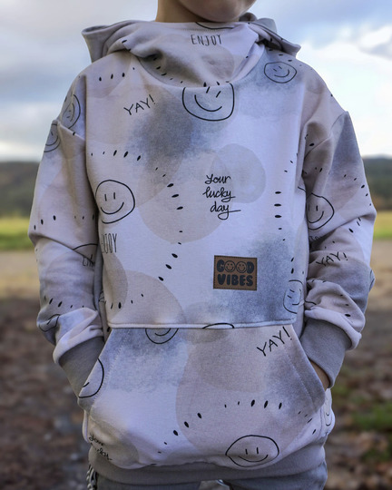 HOODIE "ALMA" | Nähanleitung und Schnittmuster | Gr. 86-164 | 2 WEITEN