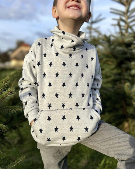 HOODIE "ALMA" | Nähanleitung und Schnittmuster | Gr. 86-164 | 2 WEITEN