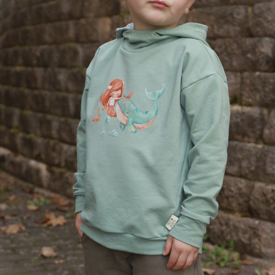 HOODIE "ALMA" | Nähanleitung und Schnittmuster | Gr. 86-164 | 2 WEITEN