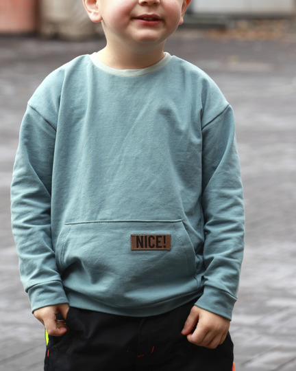 HOODIE "ALMA" | Nähanleitung und Schnittmuster | Gr. 86-164 | 2 WEITEN