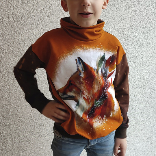 HOODIE "ALMA" | Nähanleitung und Schnittmuster | Gr. 86-164 | 2 WEITEN