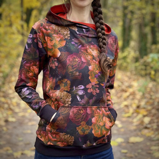 HOODIE "FRU ALMA" | Nähanleitung und Schnittmuster | Gr. 32-58