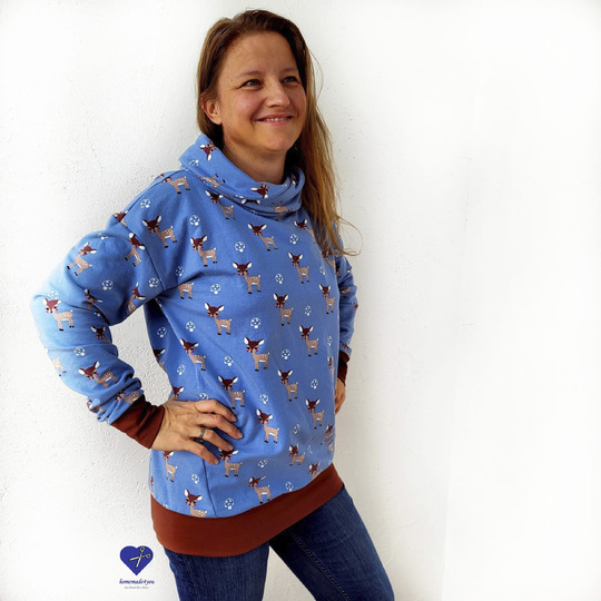 HOODIE "FRU ALMA" | Nähanleitung und Schnittmuster | Gr. 32-58
