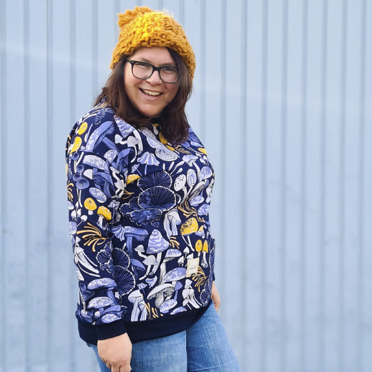 HOODIE "FRU ALMA" | Nähanleitung und Schnittmuster | Gr. 32-58
