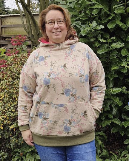 HOODIE "FRU ALMA" | Nähanleitung und Schnittmuster | Gr. 32-58