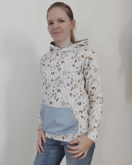 HOODIE "FRU ALMA" | Nähanleitung und Schnittmuster | Gr. 32-58